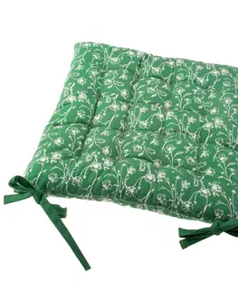 Záhradné slnečníky a doplnky Sedák na stoličku Zora zelená, 40 x 40 cm