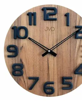 Hodiny Nástenné hodiny drevené JVD HT97.1, 40cm