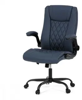 Kancelárske stoličky Kancelárske kreslo KA-Y344 Autronic Modrá