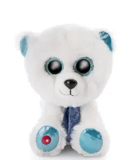 Plyšové hračky NICI - Glubschis plyš Ľadový medveď Benjie 15cm