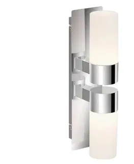Svietidlá Briloner Briloner 2202-028 - LED Kúpeľňové nástenné svietidlo SPLASH 2xLED/4W/230V IP44 