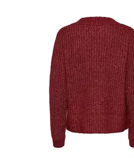 Coats & Jackets Kardigán z hrubej pleteniny, červený