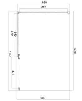 Sprchovacie kúty OMNIRES - MANHATTAN obdĺžnikový sprchovací kút s krídlovými dverami, 120 x 90 cm chróm / transparent /CRTR/ MH1290CRTR