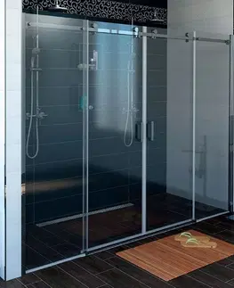 Sprchovacie kúty GELCO - DRAGON sprchové dvere 1700, číre sklo GD4870