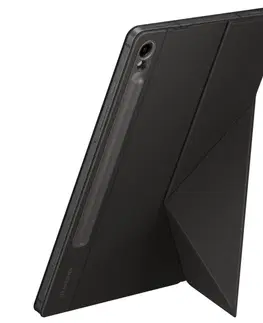 Puzdrá na mobilné telefóny Puzdro Book Cover pre Samsung Galaxy Tab S9 | S9 FE, čierna EF-BX710PBEGWW