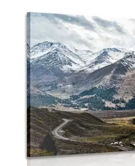 Obrazy prírody a krajiny Obraz nádherná horská panoráma