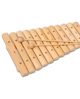 Hudobné hračky BONTEMPI - Drevený xylofón XLW12