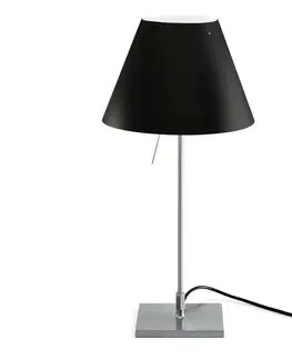Stolové lampy Luceplan Luceplan Costanzina stolná lampa hliník, čierna