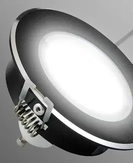 Moderné lampy Stropné svietidló LED čierna 3W1 6W 4000K