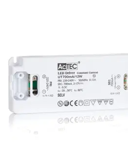 Napájacie zdroje s konštantným prúdom AcTEC AcTEC Slim LED budič CC 700mA, 12W