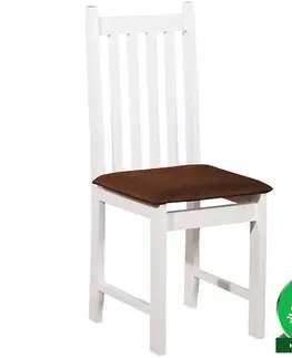 Drevené stoličky Stolička W77 biely adel7