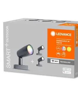 SmartHome osvetlenie príjazdovej cesty LEDVANCE SMART+ LEDVANCE SMART+ WiFi Garden Spot 3-dielna sada