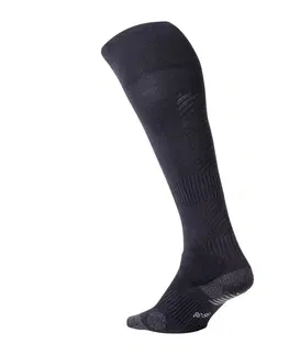 hokej Ponožky pre dospelých FH900 na pozemný hokej čierne
