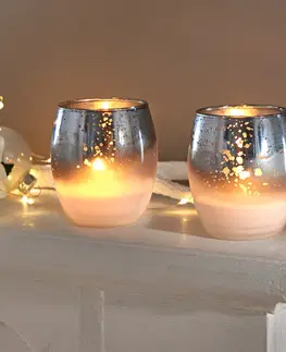 Drobné dekorácie a doplnky Svietnik na čajovú sviečku