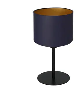Lampy  Stolná lampa ARDEN 1xE27/60W/230V pr. 18 cm fialová/zlatá 