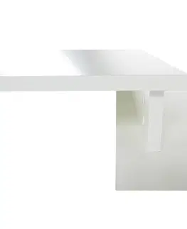 Písacie stoly Písací stôl, biela/sivá, DALTON 2  NEW VE 02