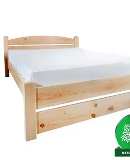 Drevené postele Posteľ T2 120 borovica