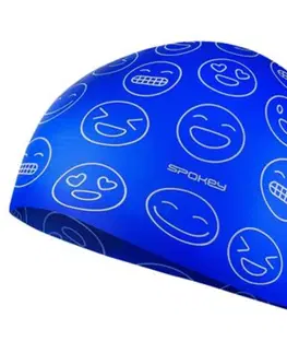 Plavecké čiapky Plavecká čiapka SPOKEY Emoji Junior - modrá