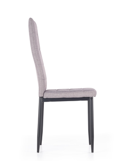 Jedálenské stoličky HALMAR K292 jedálenská stolička sivá