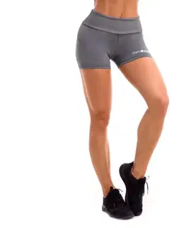 Šortky GymBeam Dámske fitness šortky Fly-By Grey  M