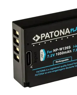 Predlžovacie káble PATONA PATONA - Aku Fuji NP-W126S 1050mAh Li-Ion Platinum USB-C nabíjanie 