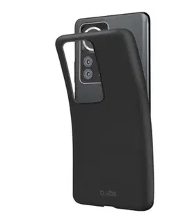 Puzdrá na mobilné telefóny Zadný kryt SBS Sensity pre Xiaomi Redmi 12C, čierna TESENSXIR12CK