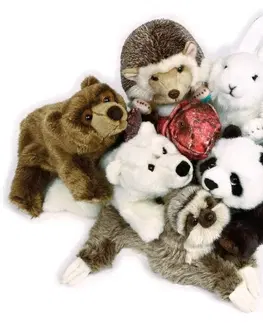 Plyšové hračky - zvieratká National Geographic LELLY - National Geographic Maňušky 2 - Sloth ( Leňochod )