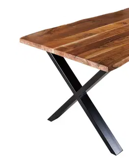 Jedálenské stoly Jedálenský stôl ATHAMÁS X Dekorhome 160 cm