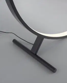 Stojacie lampy Paul Neuhaus LED stojacia lampa Hula CCT s diaľkovým ovládaním Ø 100 cm