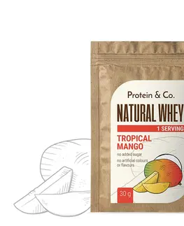 Športová výživa Protein&Co. NATURAL WHEY 30 g Zvoľ príchuť: Italian cocoa