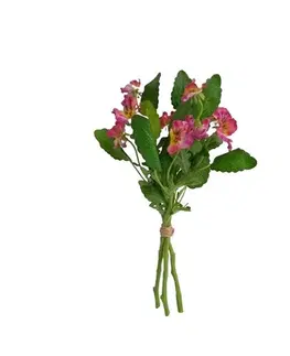 Kvety Umelý zväzok Sirôtok vínová, 37 cm