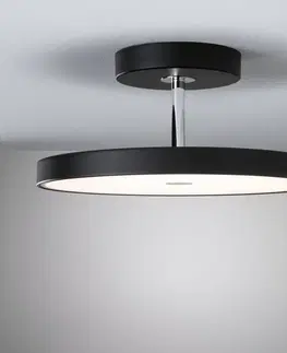 SmartHome stropné svietidlá Paulmann Paulmann Hildor stropné LED svetlo, Zigbee, čierna