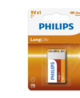 Batérie primárne Batéria Philips LongLife 9V 1ks