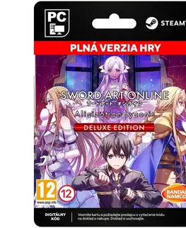 Hry na PC Sword Art Online: Alicization Lycoris (Deluxe Edition) [Steam]