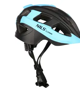 Cyklistické helmy Helma NILS Extreme MTV35J modrá