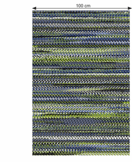 Koberce a koberčeky KONDELA Feten koberec 100x150 cm kombinácia farieb