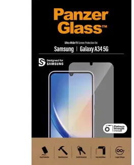 Tvrdené sklá pre mobilné telefóny Ochranné sklo PanzerGlass UWF pre Samsung Galaxy A34 5G 7327