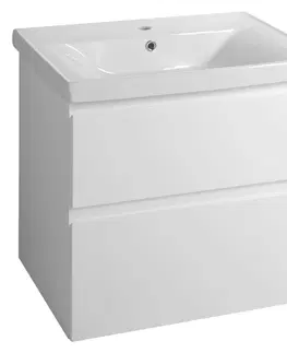 Kúpeľňa AQUALINE - ALTAIR umývadlová skrinka 67x60x45cm, biela AI270
