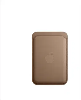 Puzdrá na mobilné telefóny Peňaženka FineWoven pre Apple iPhone s MagSafe, dymová MT243ZMA
