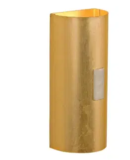 Nástenné svietidlá Menzel Menzel Solo nástenné svietidlo v zlatej