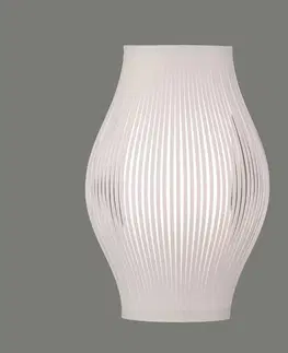 Stolové lampy ACB ILUMINACIÓN Stolná lampa Murta, 36 cm, biela