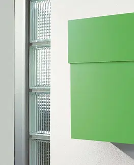 Poštové schránky Radius design cologne Schránka na listy RADIUS DESIGN (LETTERMANN 4 grün 560B) zelená