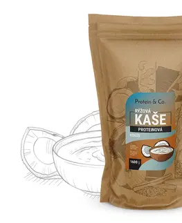 Kaše, müsli a cereálie Protein & Co. Proteínová ryžová kaša 1600 g Zvoľ príchuť: Kokos