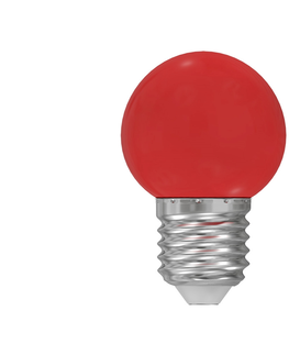 Žiarovky  LED žiarovka E27/1W/230V červená 5500-6500K 