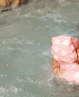 vodné športy Nafukovacie plavecké rukávniky 11 – 30 kg ružové