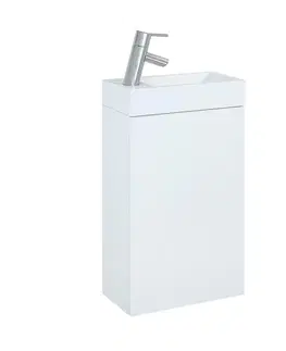 Nábytok do kúpeľne Kúpeľňová zostava Small Basic biela