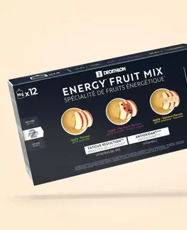 činky Ovocné energetické pyré 12×90 g jablko, jablko-banán, jablko-lesné ovocie