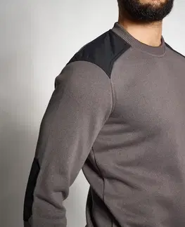 mikiny Poľovnícky sveter 500 sivý