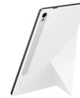 Puzdrá na tablet PC a čítačky ekníh Puzdro Book Cover pre Samsung Galaxy Tab S9 | S9 FE, white