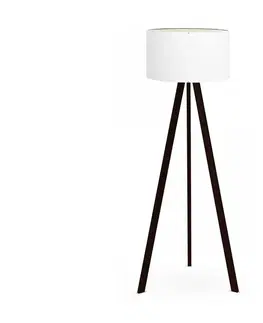 Lampy  Stojacia lampa AYD 1xE27/60W/230V biela/čierna 